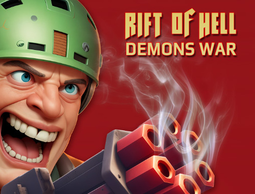 Gêm Rhwyg Rhyfel Demons Uffern  ar-lein