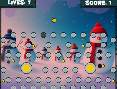 Gêm Pachinko xmas  ar-lein