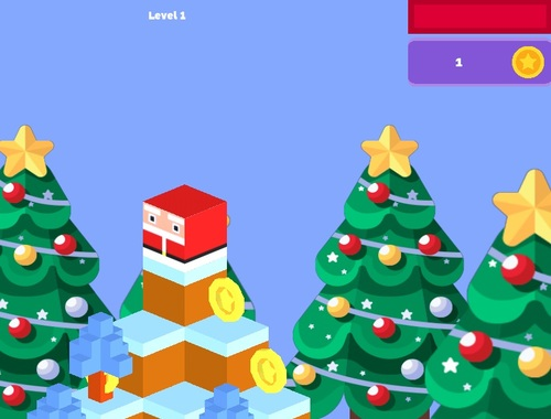 Gêm Santa Rush i lawr  ar-lein