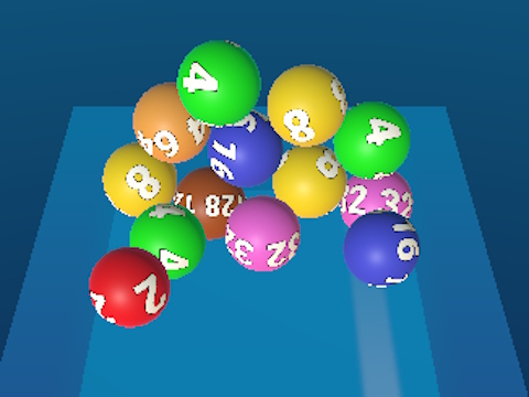 Gêm Unwch y peli 2048: Billiards!  ar-lein