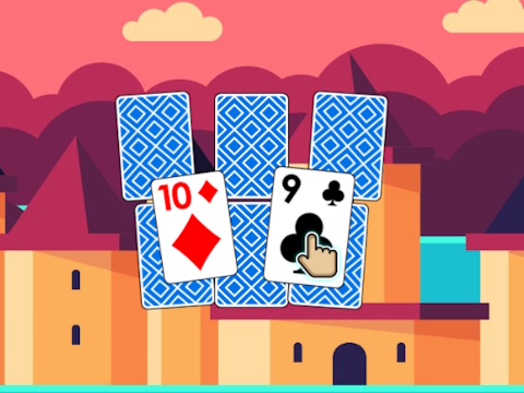 Gêm Cant o gestyll solitaire  ar-lein