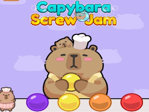 Gêm Jam sgriw capybara  ar-lein