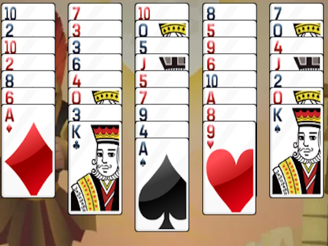 Gêm Achilles Solitaire ar-lein