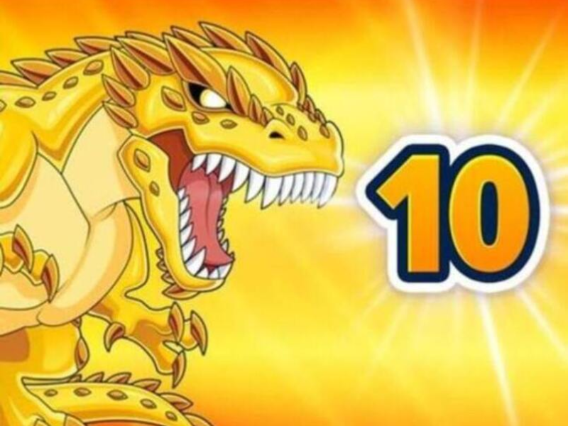 Gêm Dynamonau 10  ar-lein