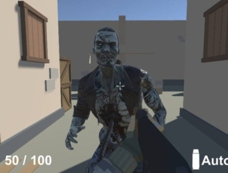 Gêm Zombie fps ar-lein