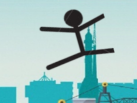 Gêm Flappy Stickman ar-lein