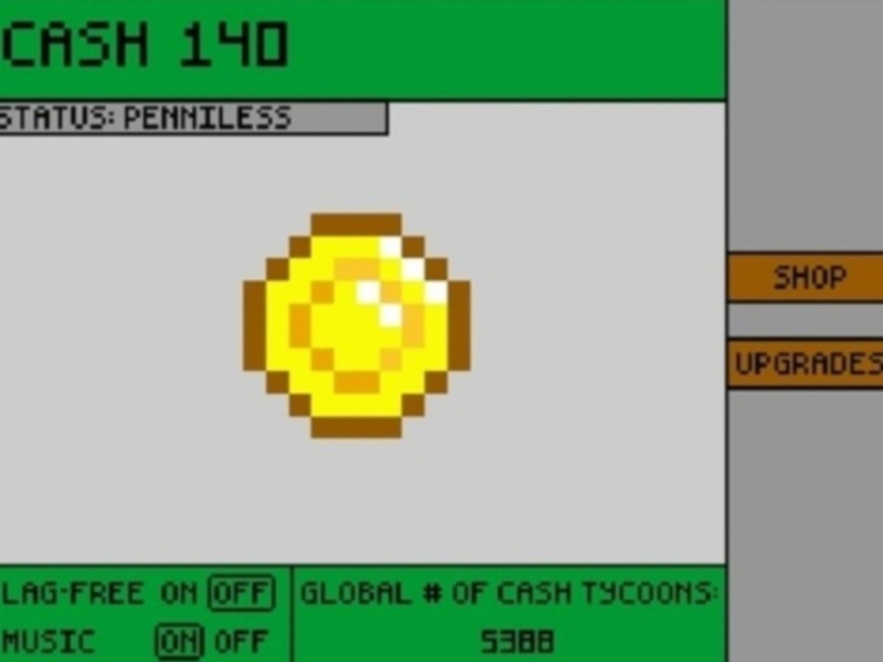 Gêm Tycoon arian parod  ar-lein