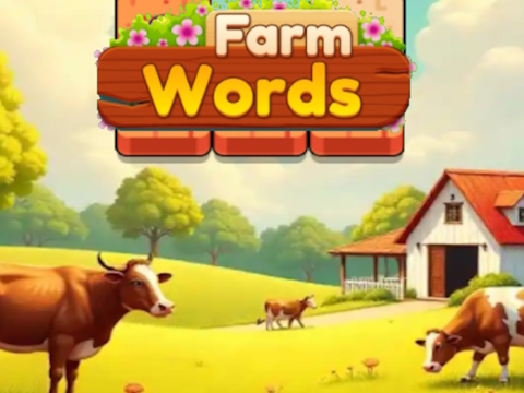 Gêm Geiriau fferm  ar-lein