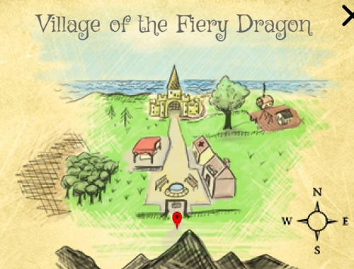 Gêm Stori am y ddraig danllyd  ar-lein