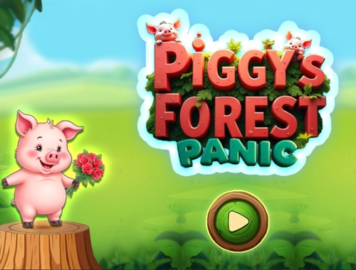 Gêm Panig coedwig Piggy  ar-lein