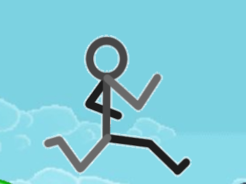 Gêm Rhedeg Rhedeg Stickman  ar-lein