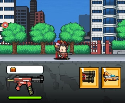 Gêm Mecha Shoot Pixel RPG ar-lein