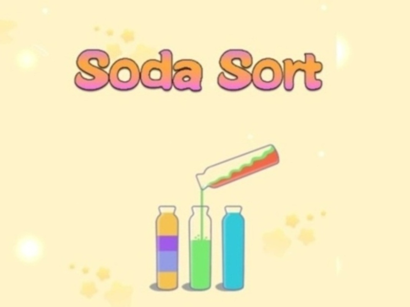 Gêm Soda sort ar-lein