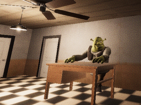 Gêm 5 noson yn Green Head Monster  ar-lein
