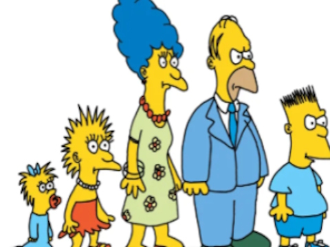 Gêm Mae'r Simpsons yn dod o hyd i'r gwahaniaeth  ar-lein