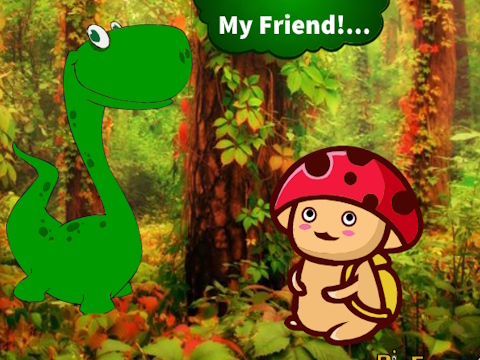 Gêm Darganfyddwch y Ffrind Dino  ar-lein