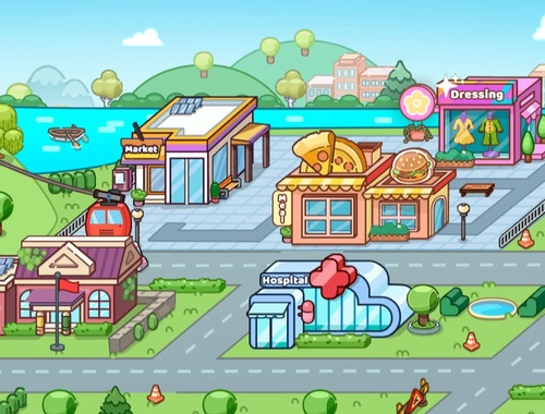 Gêm Avatar World Dream City ar-lein