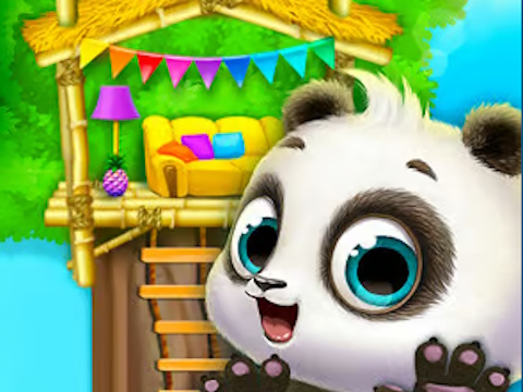 Gêm Panda Lu Treehouse ar-lein