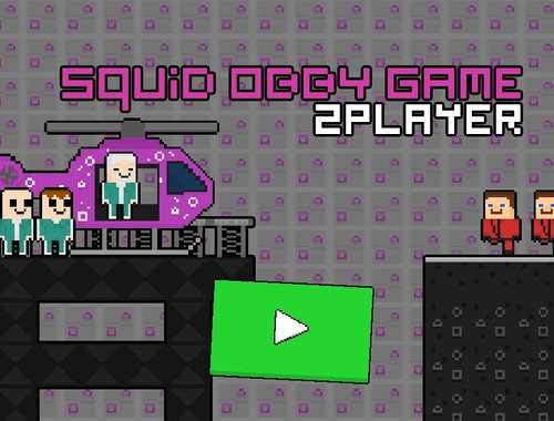 Gêm Squid Obby Game 2Player ar-lein