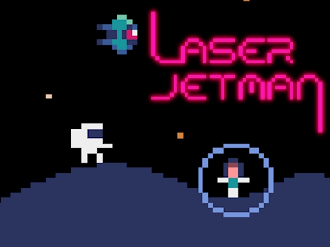 Gêm Laser Jetman ar-lein