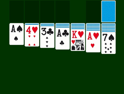 Gêm Solitaire am ddim  ar-lein