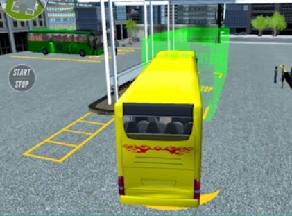 Gêm Efelychydd gyrrwr bws 3d  ar-lein
