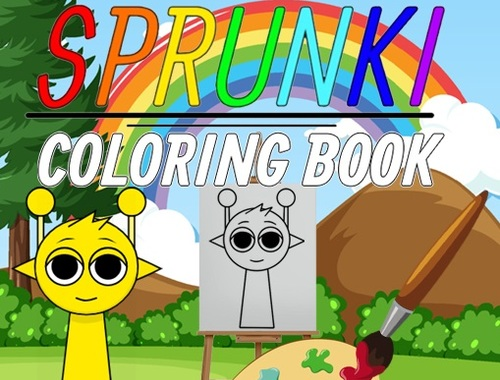 Gêm Llyfr Lliwio Spunki  ar-lein
