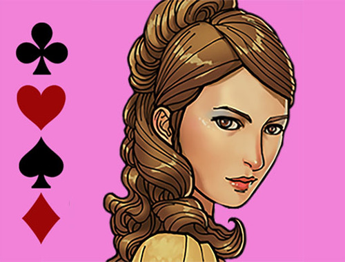 Gêm Solitaire l'amour ar-lein