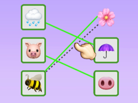 Gêm Pos Emoji Cysylltu  ar-lein