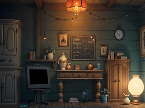 Gêm Mae Goblin Woods yn dianc  ar-lein