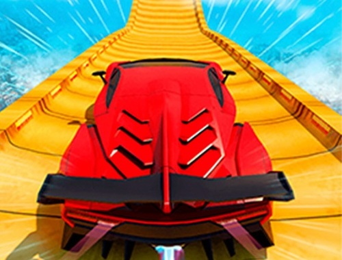 Gêm Car ramp mega  ar-lein