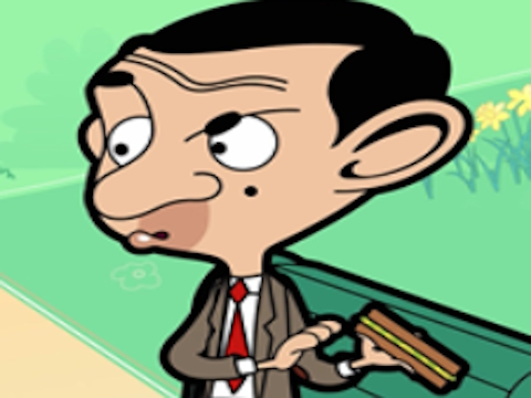 Gêm Pos llithro Mr Bean  ar-lein