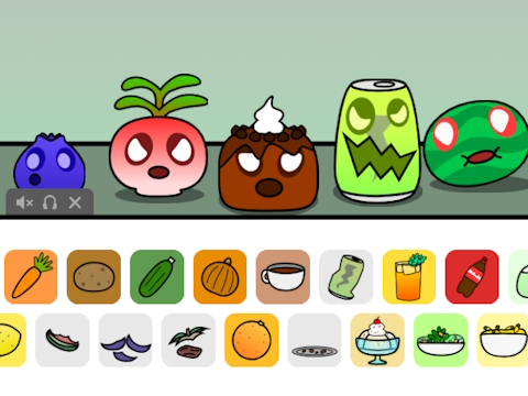 Gêm Incrediblobs v1: Amser cinio!  ar-lein