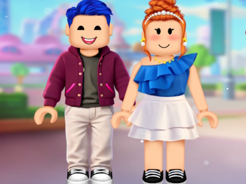Gêm Ffrog cwpl roblox  ar-lein