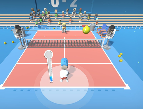 Gêm Gwrthdaro tenis  ar-lein