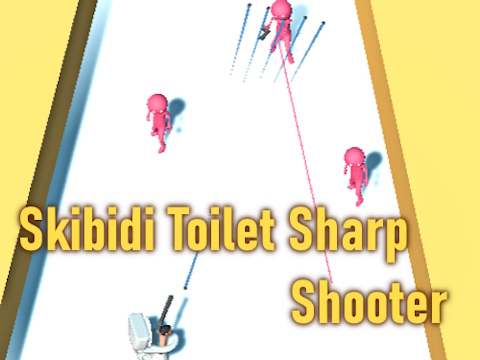 Gêm Saethwr miniog toiled skibidi  ar-lein