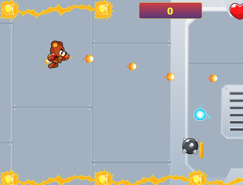 Gêm Rocket Rush  ar-lein