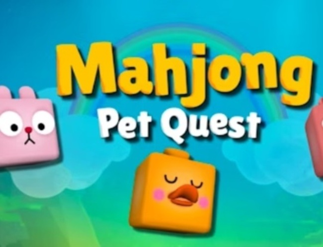 Gêm Quest Anifeiliaid Anwes Mahjong  ar-lein