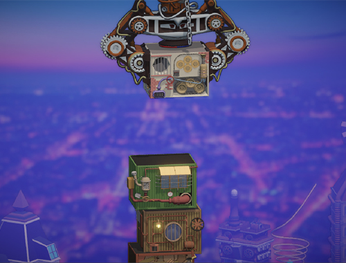 Gêm Adeiladwr Twr Steampunk  ar-lein