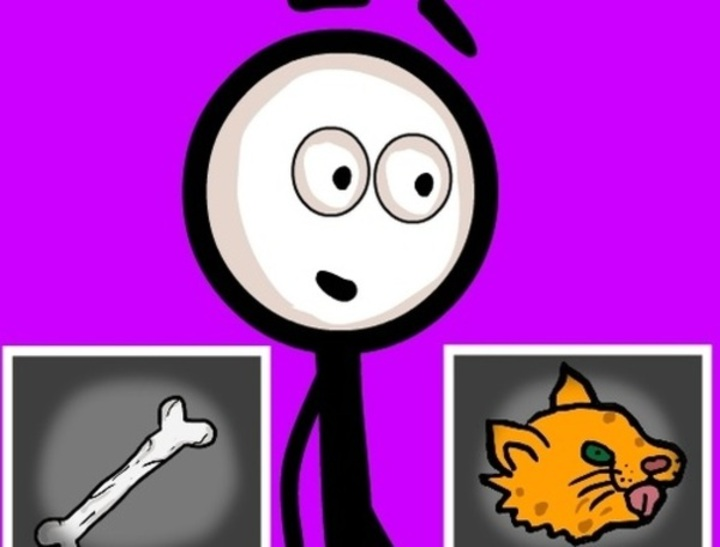Gêm Stickman yn dewis gweithredoedd  ar-lein