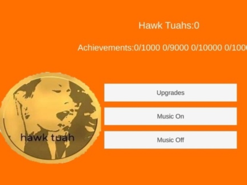 Gêm Cliciwr Tuah Hawk  ar-lein
