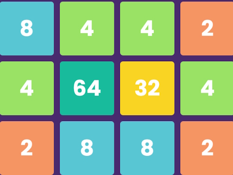 Gêm 2048 Pos Clasurol  ar-lein