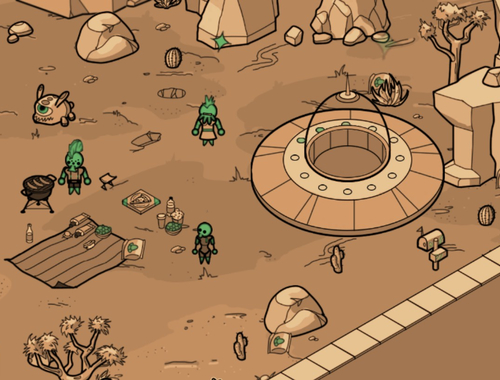 Gêm Chwilio am Argraffiad Casglwr Aliens  ar-lein