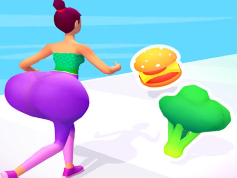 Gêm Twerk it! ras y corff 3d  ar-lein