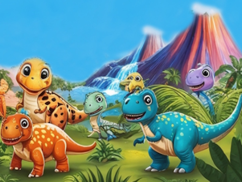 Gêm Planet Dino Baby  ar-lein