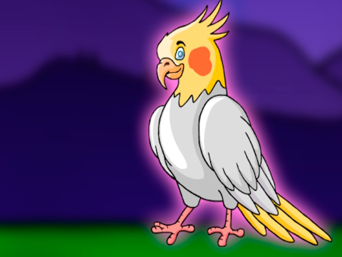 Gêm Rhyddhewch yr aderyn cockatiel o gawell  ar-lein