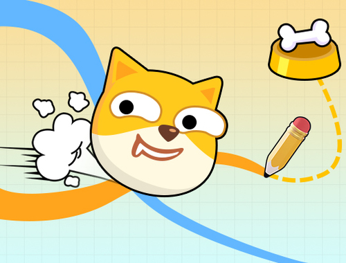 Gêm Pos Doge Rush Draw Home  ar-lein