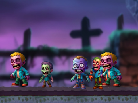 Gêm Achub Dinas Zombie  ar-lein
