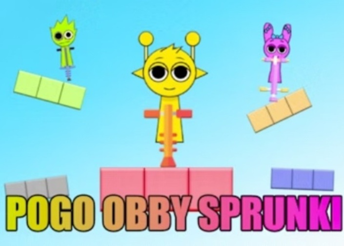 Gêm Pogo Obby Spunki  ar-lein