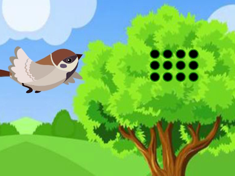 Gêm Mae Sparrow yn cwrdd â chyfeillion Crow  ar-lein